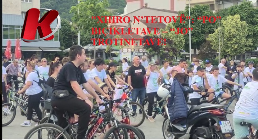  XHIRO N TETOVË    PO  BIÇIKLETAVE    JO  TROTINETAVE 
