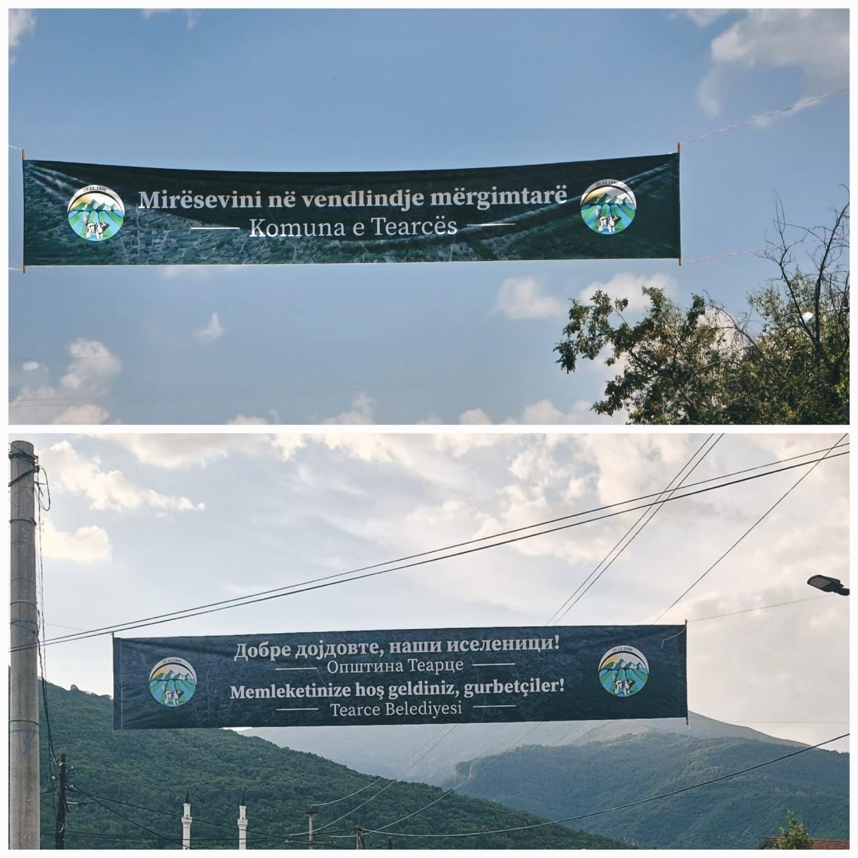Reagon Komuna e Tearcës  Pretendimet e ASH së të pavërteta  mirëseardhje shqip për mërgimtarët në Tearcë