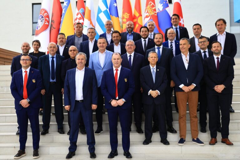 FSHF në Tiranë priti takim të nivelit të lartë me presidentët e 11 Federatave anëtare të UEFA-së