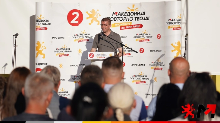 Mickoski nga Bërvenica: Qeverinë e ardhshme do ta kryesojë VMRO-DPMNE-ja, BDI do të shkojë në opozitë